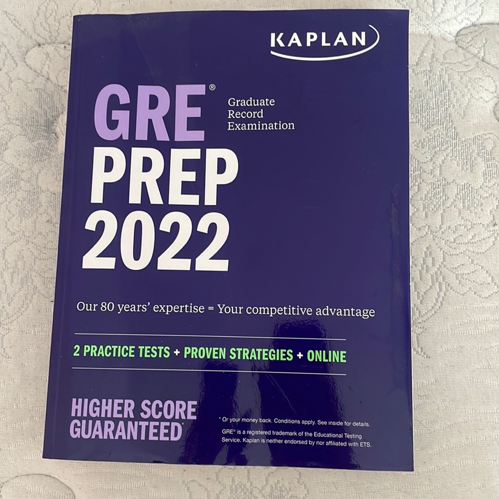 GRE PREP 2022